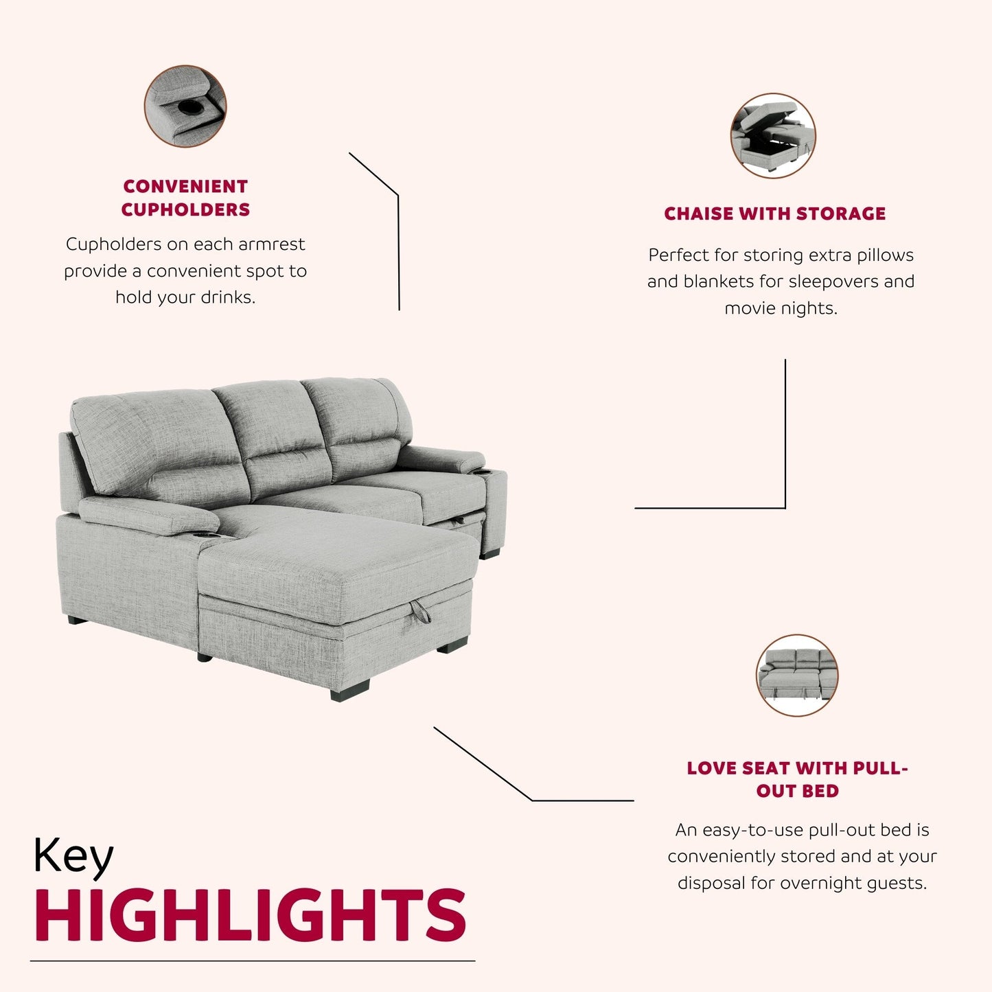 Canapé convertible abordable : un meuble compact pour les petits espaces