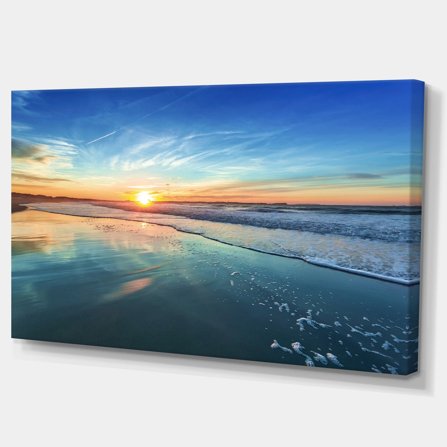 Coucher de soleil au bord de mer - Toile murale