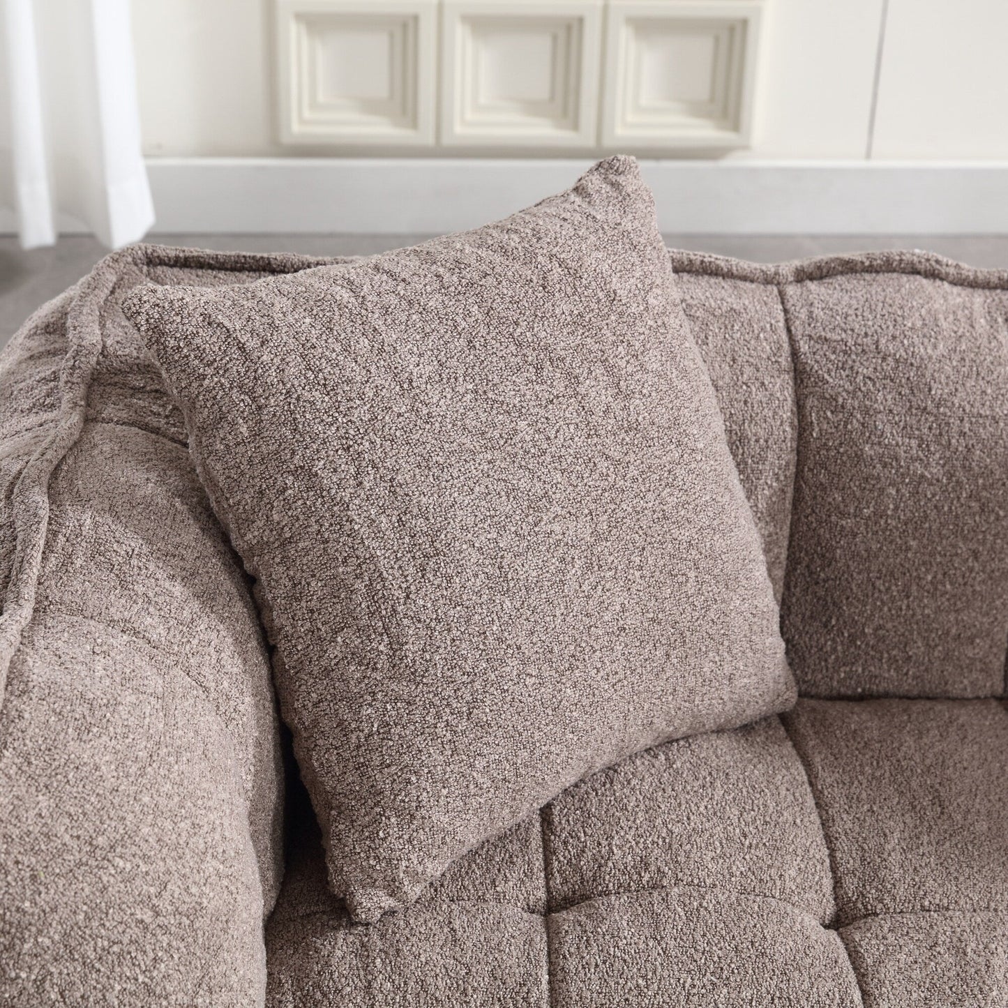 Canapé inclinable carré confortable