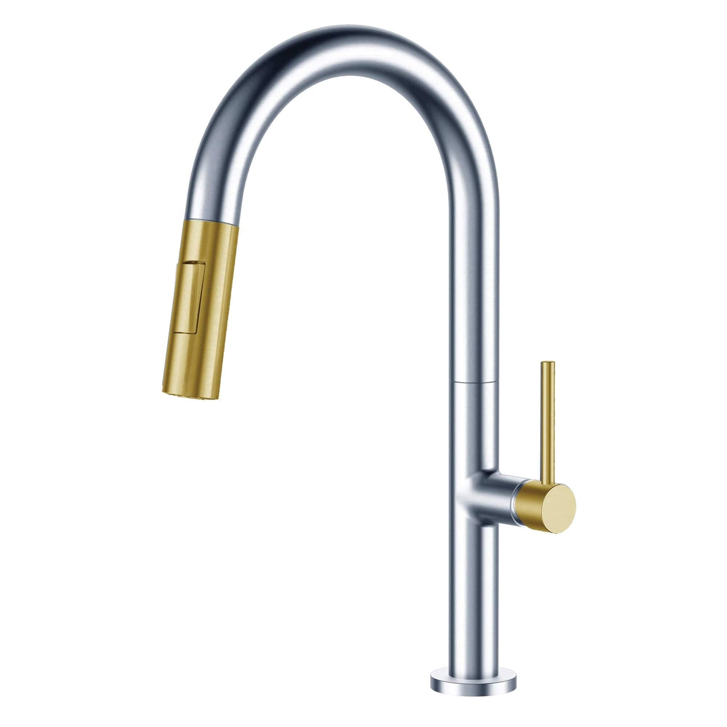 Robinet de cuisine à poignée unique et tirette Fine Fixtures
