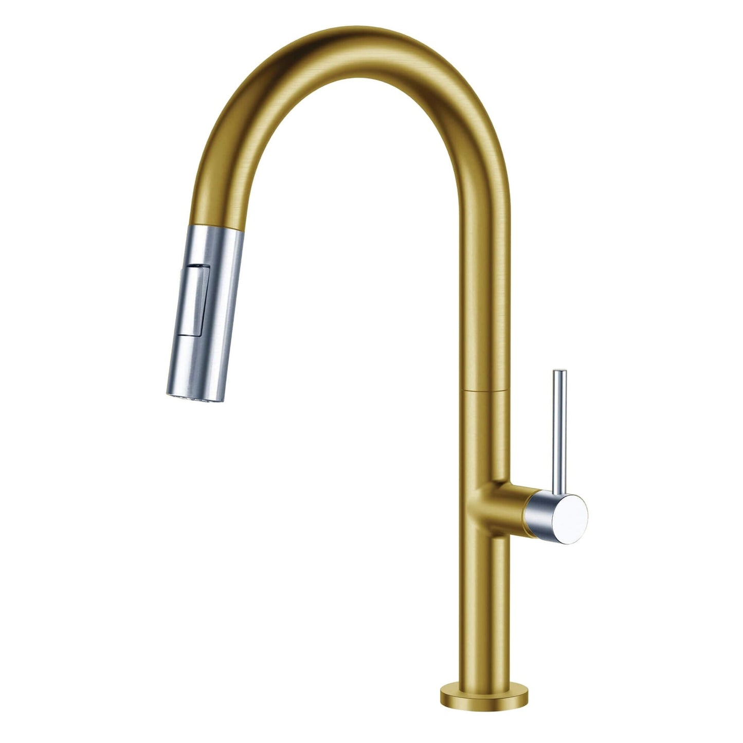 Robinet de cuisine à poignée unique et tirette Fine Fixtures