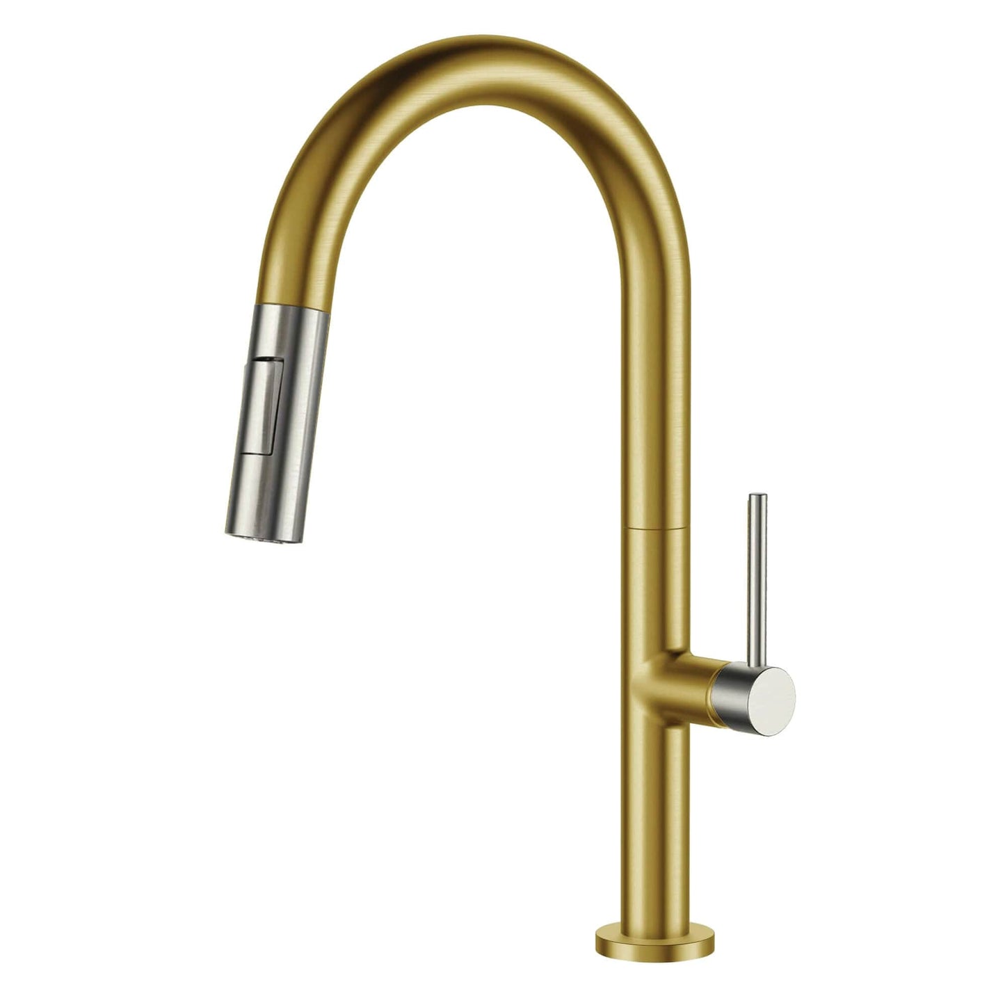 Robinet de cuisine à poignée unique et tirette Fine Fixtures