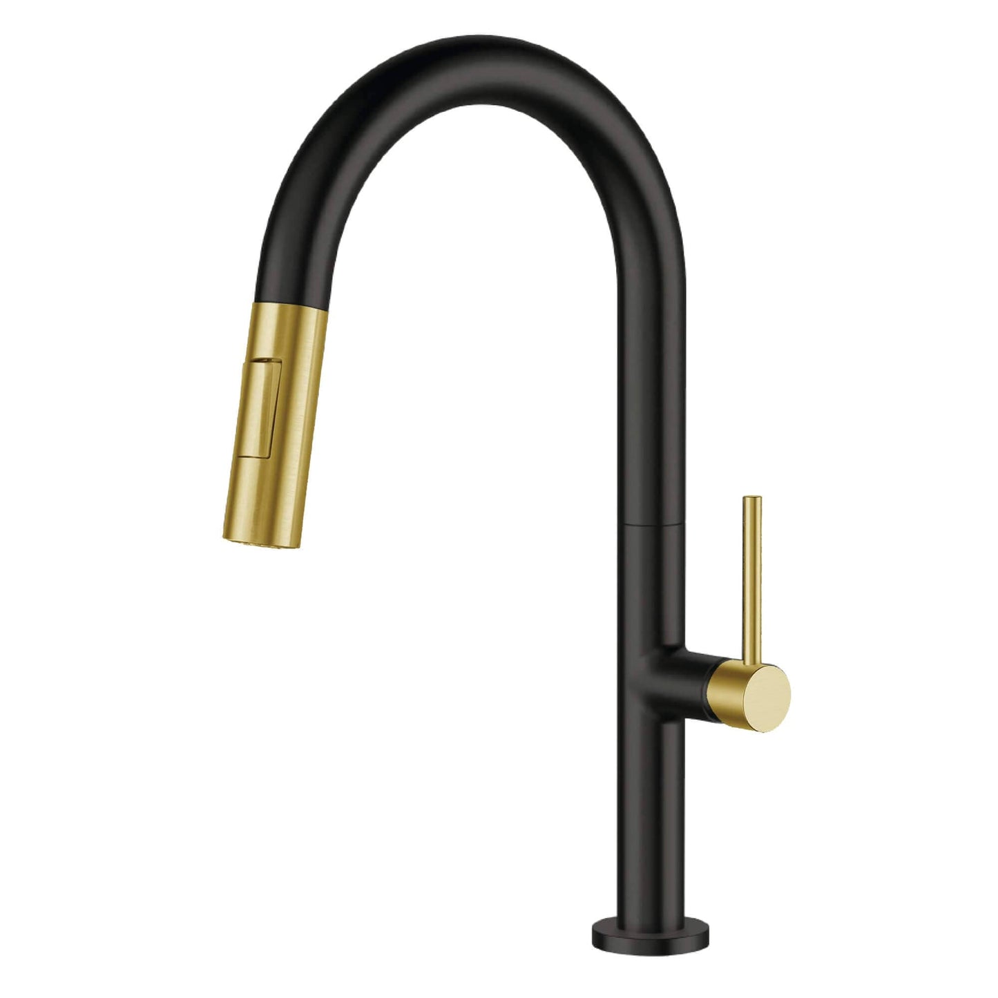 Robinet de cuisine à poignée unique et tirette Fine Fixtures