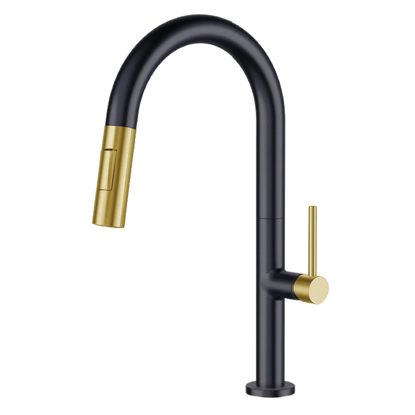 Robinet de cuisine à poignée unique et tirette Fine Fixtures