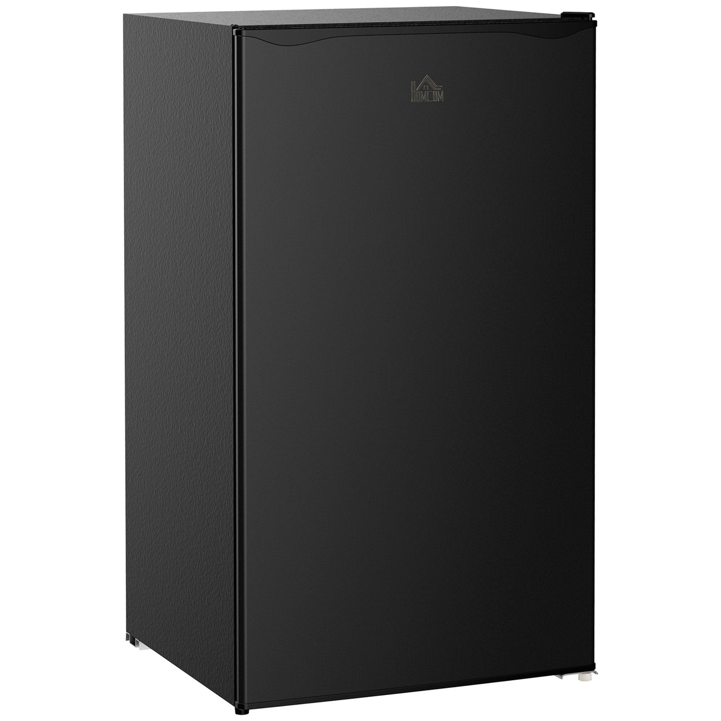 Mini-réfrigérateur compact HOMCOM de 3,2 pi³ avec congélateur, porte simple et thermostat réglable pour chambre à coucher