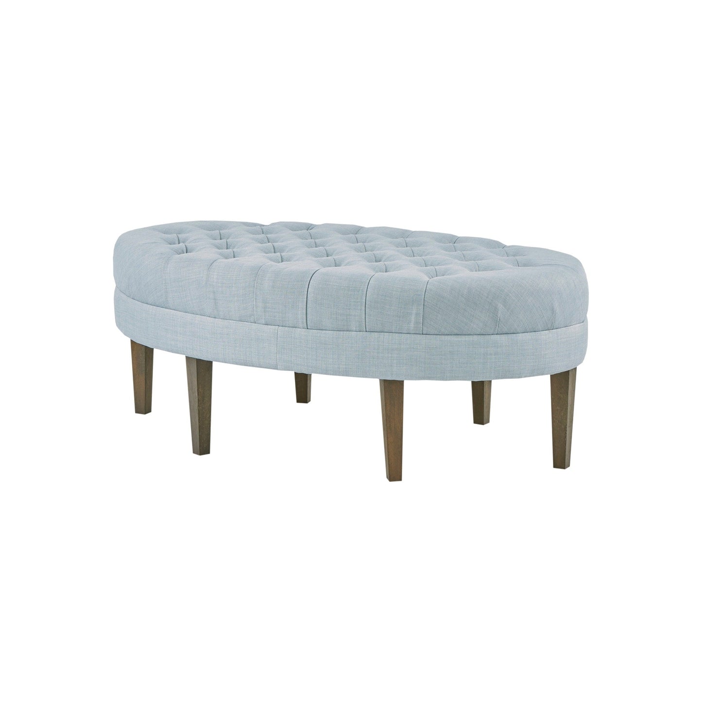 Pouf rembourré touffeté en bois massif Madision Park Chase en forme de planche de surf