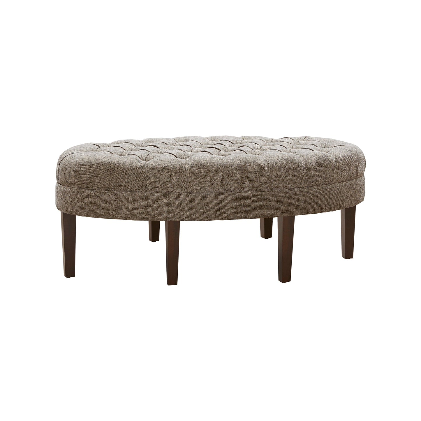 Pouf rembourré touffeté en bois massif Madision Park Chase en forme de planche de surf