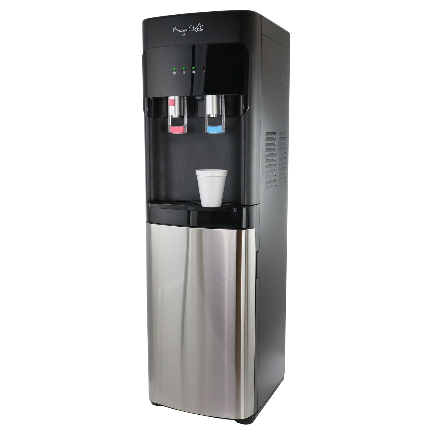 Distributeur d'eau chaude et froide MegaChef à chargement par le bas - 12 x 13,6 x 41
