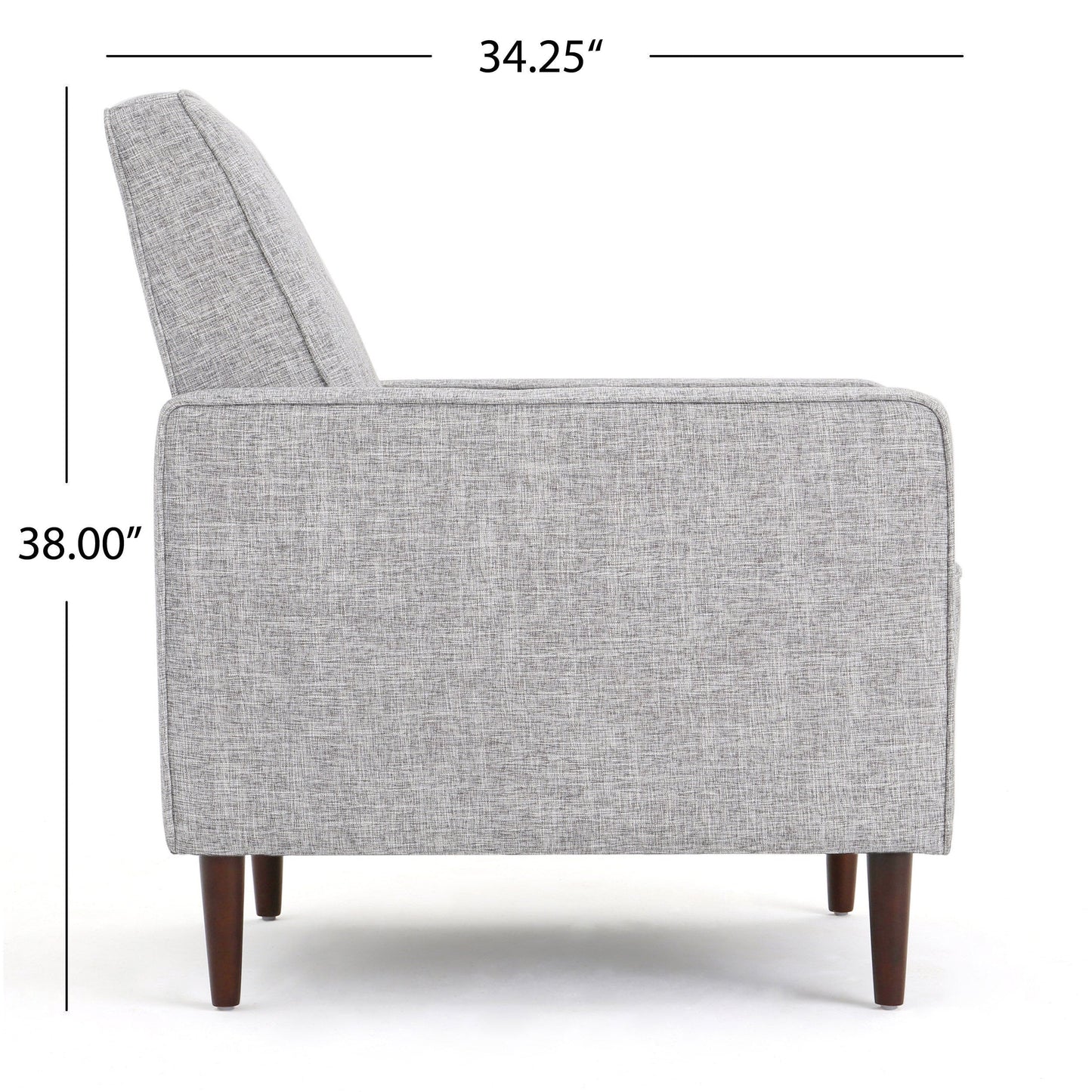 Fauteuil inclinable capitonné Mervynn (lot de 2) par Christopher Knight Home