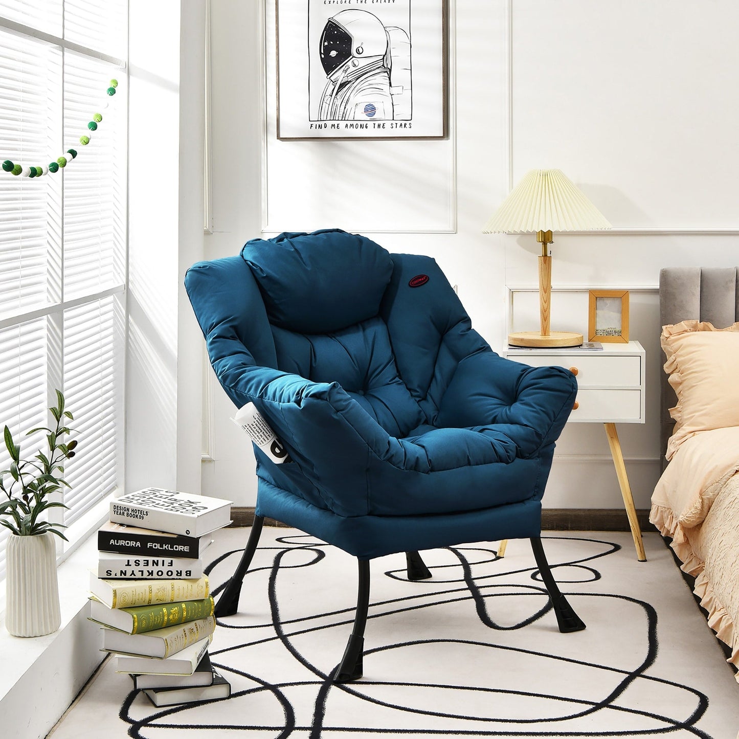 Fauteuil d'appoint moderne pour salon, canapé simple