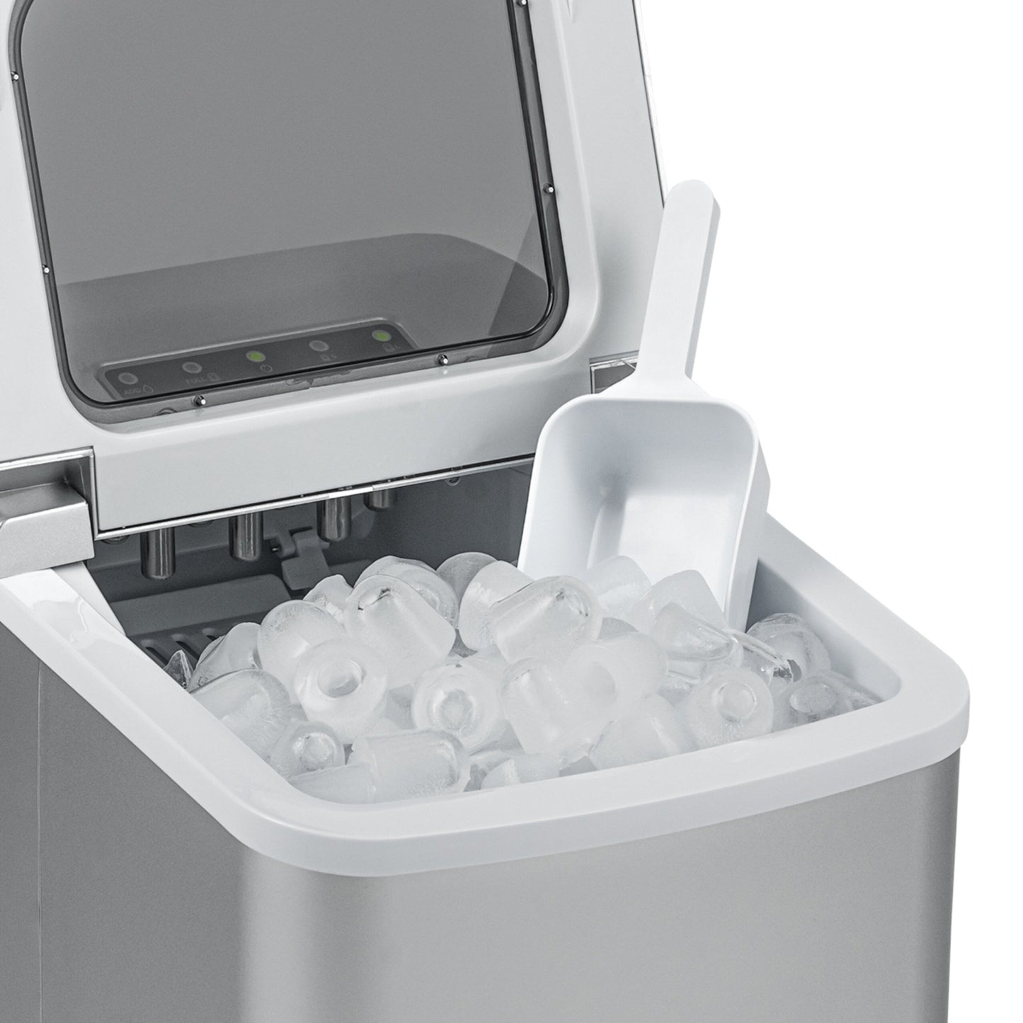 Machine à glaçons de comptoir Newair 11,8 kg, portable et légère, commande intuitive, glaçons de grande ou petite taille, pièces sans BPA