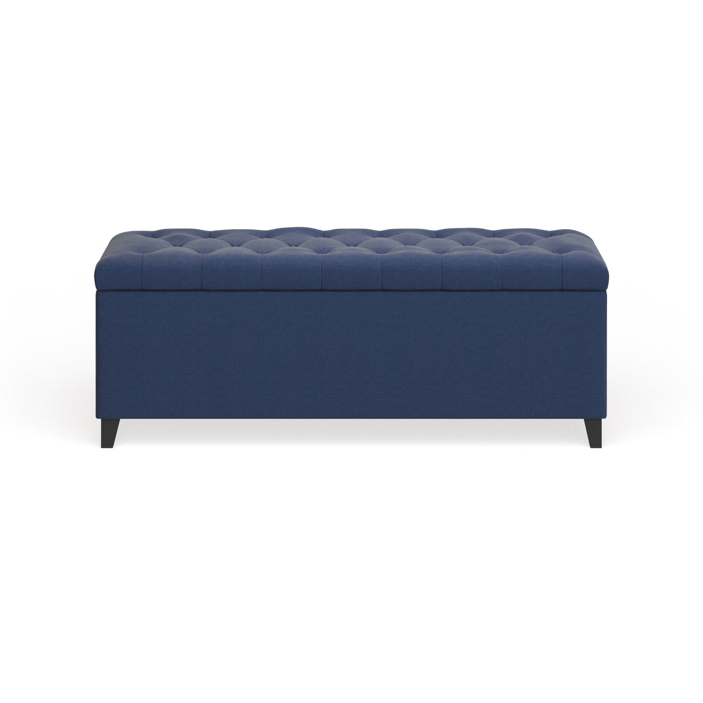 Banc de rangement rembourré à plateau capitonné Sasha de Madison Park