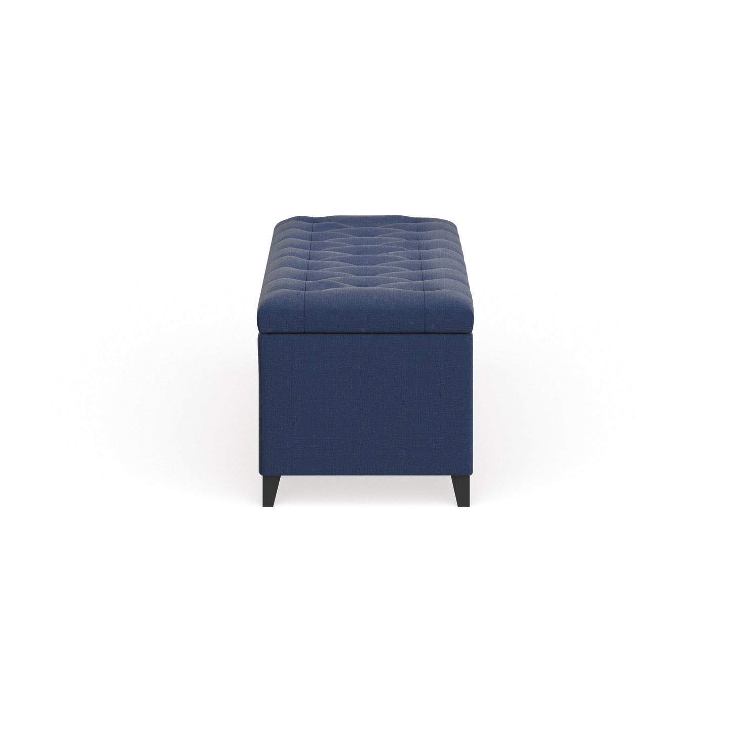 Banc de rangement rembourré à plateau capitonné Sasha de Madison Park