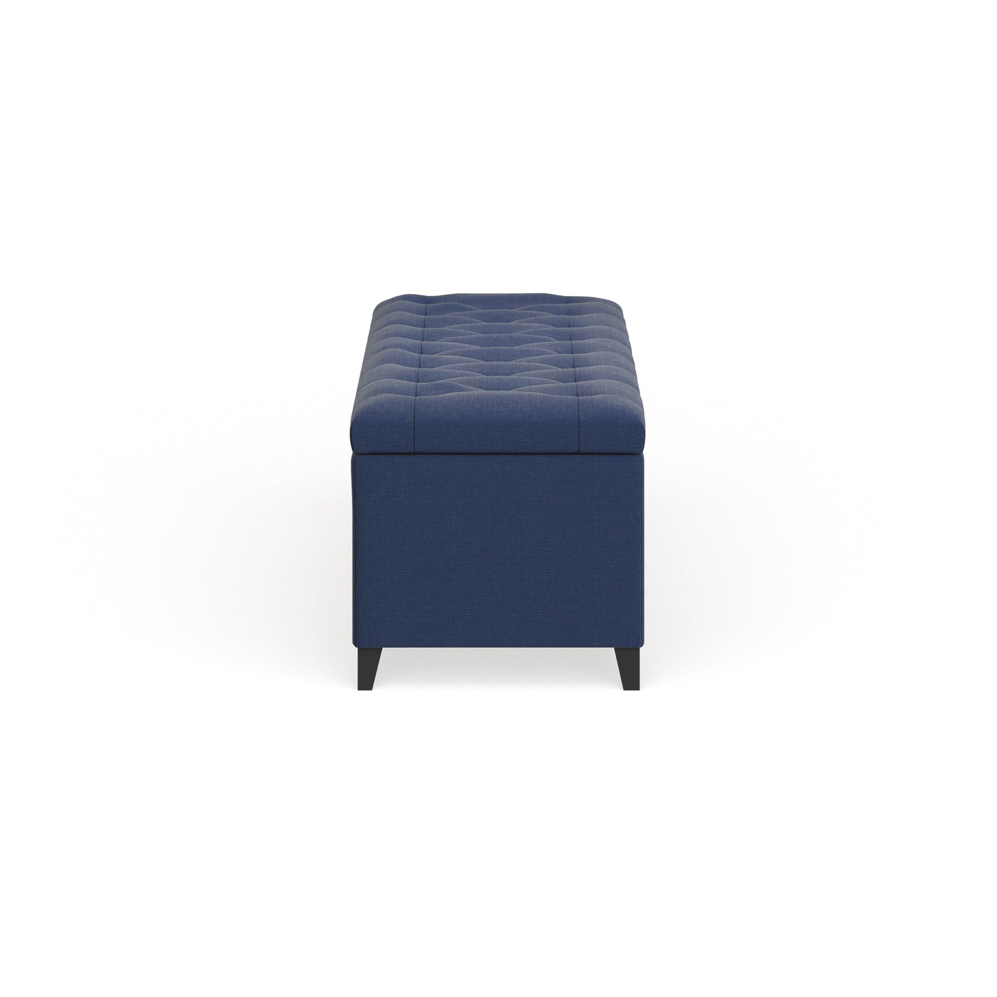 Banc de rangement rembourré à plateau capitonné Sasha de Madison Park