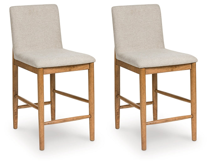 Tabouret de bar rembourré Isanti (2/CN)