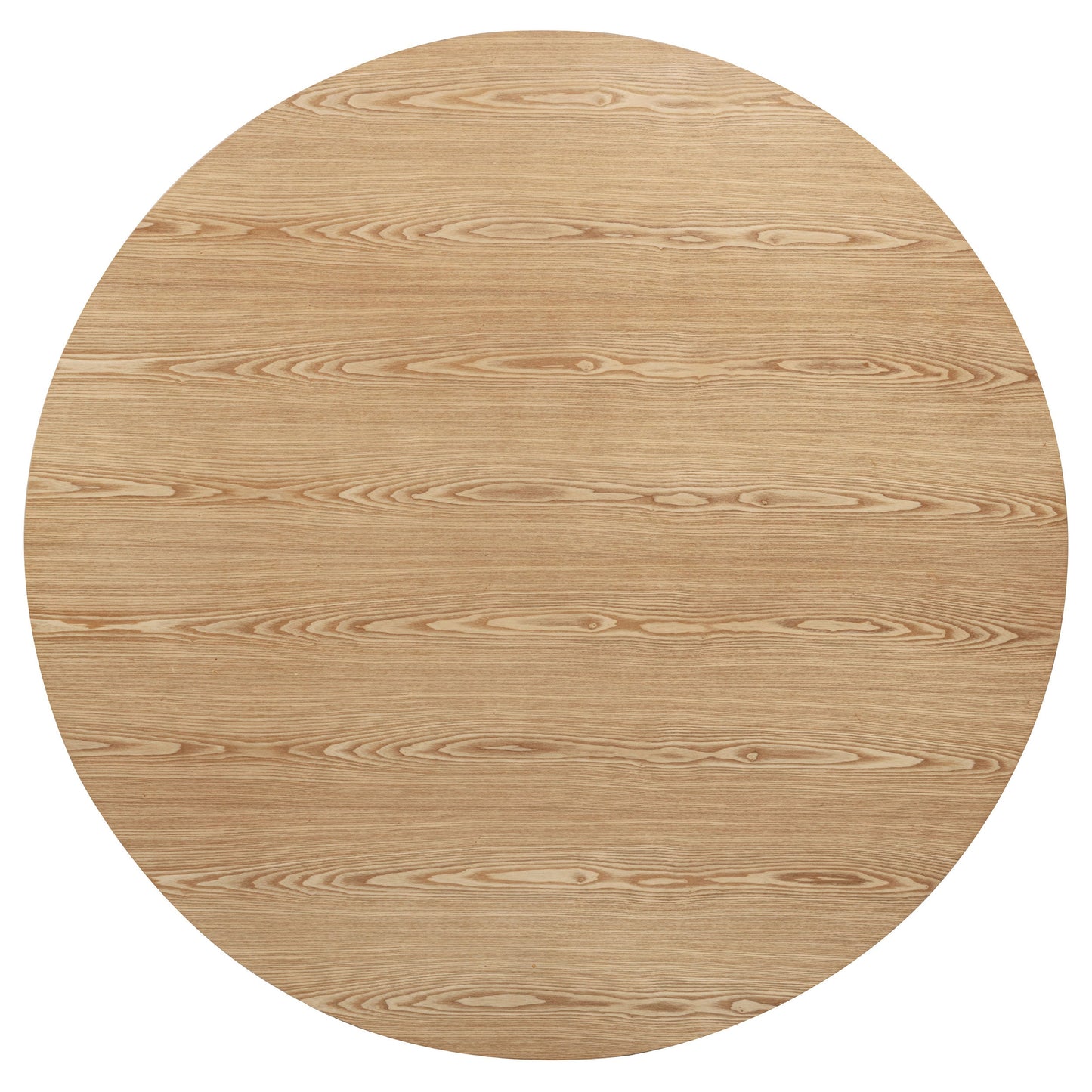 Table de salle à manger ronde en bois Andrews de 48 pouces, frêne clair
