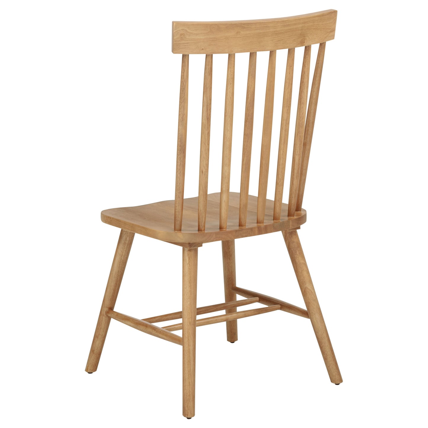 Ensemble de table de salle à manger ronde en bois Andrews 5 pièces, frêne clair