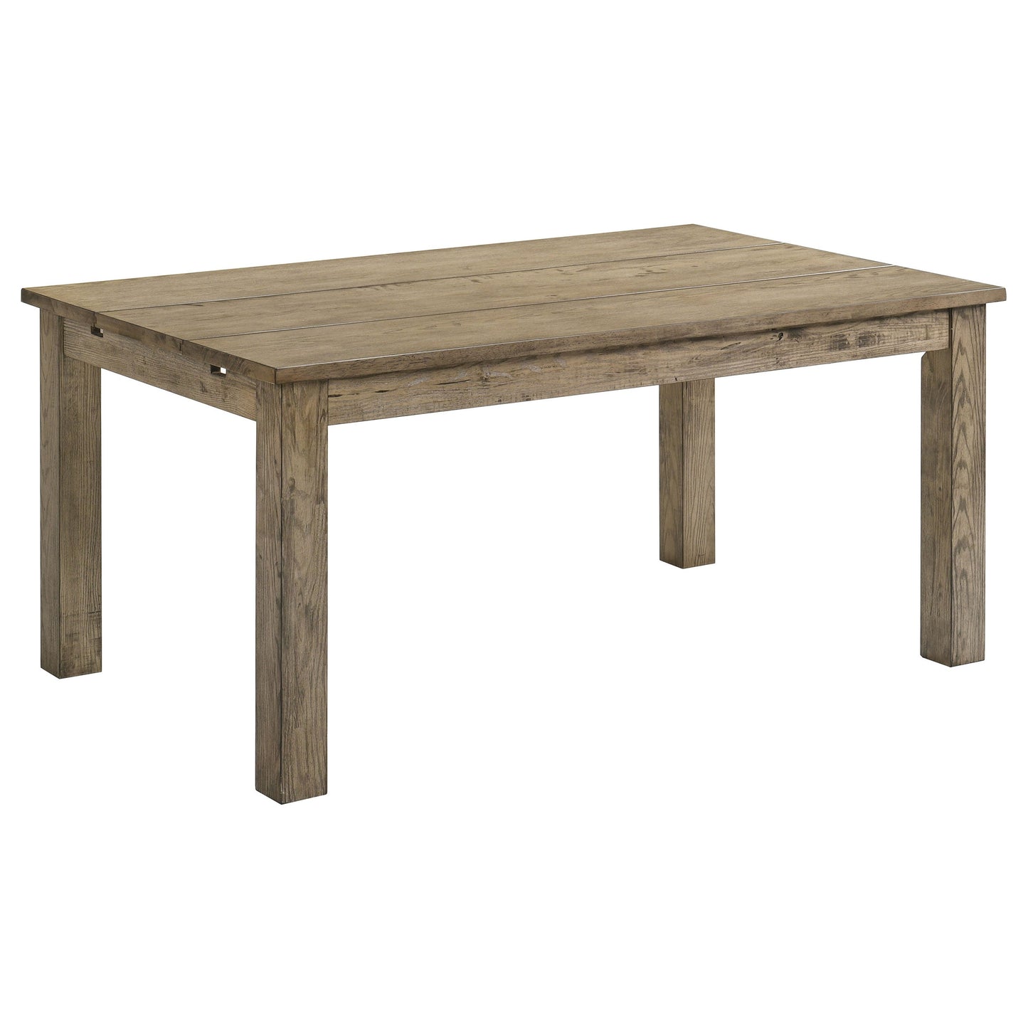 Table à manger extensible en bois massif Cardova de 87 pouces, chêne vigne