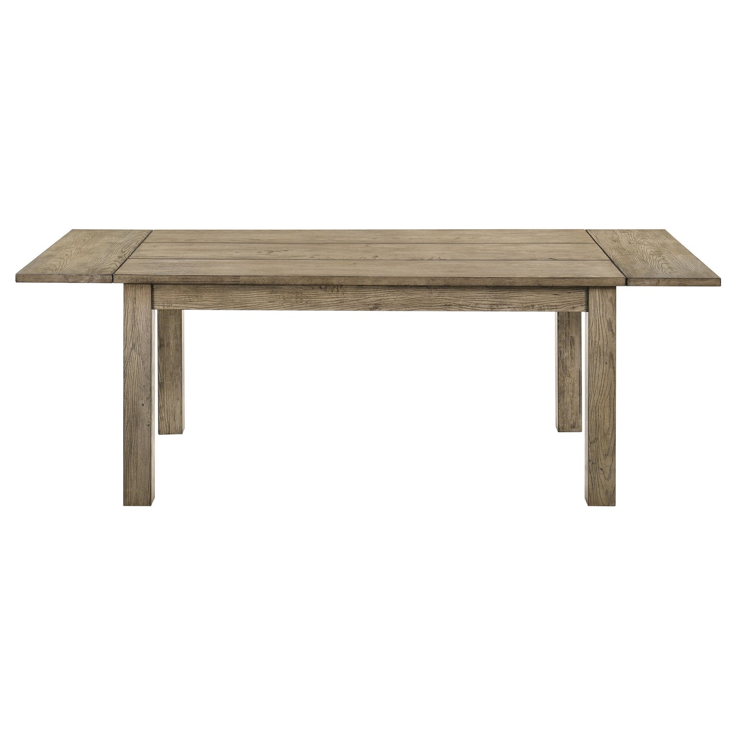 Table à manger extensible en bois massif Cardova de 87 pouces, chêne vigne