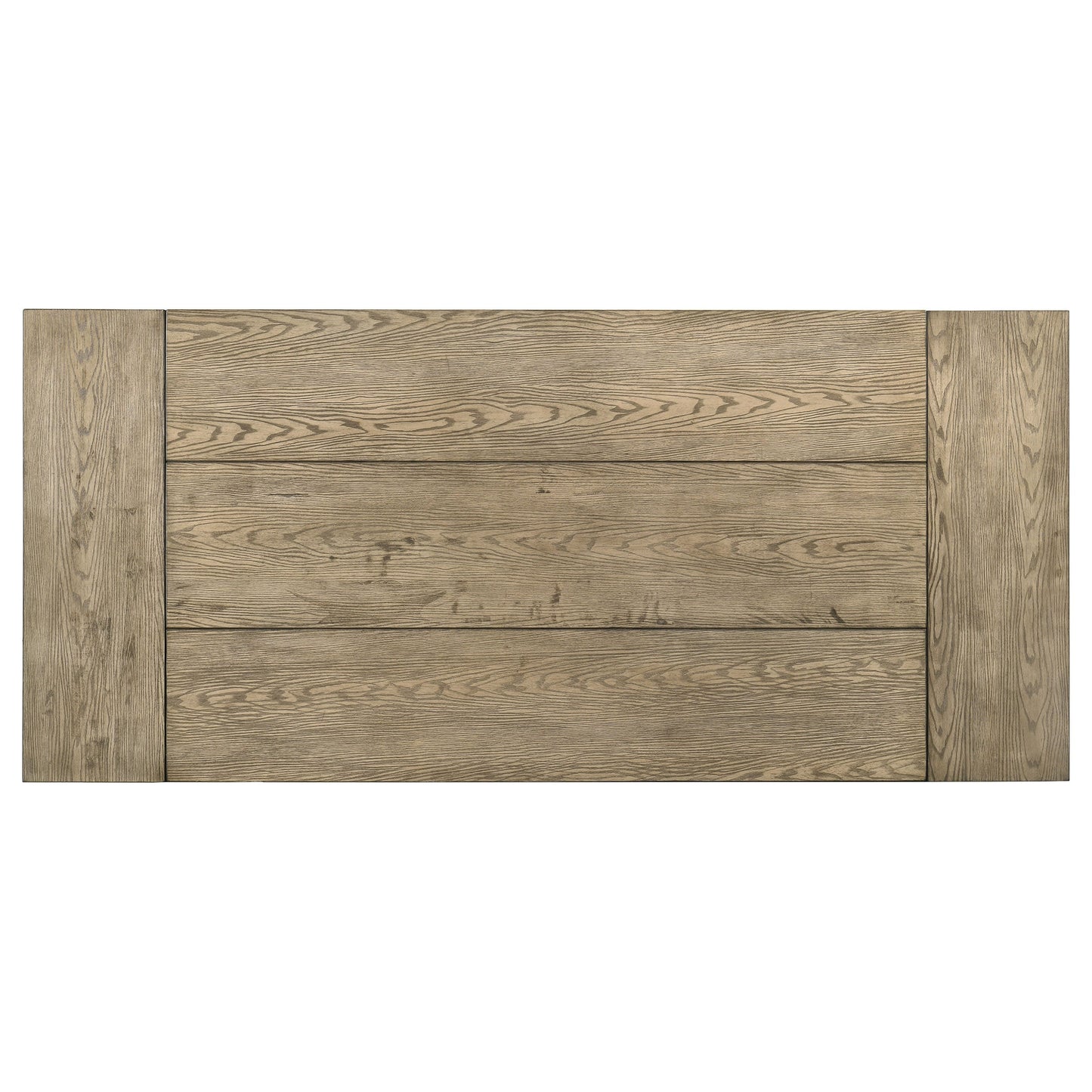 Table à manger extensible en bois massif Cardova de 87 pouces, chêne vigne
