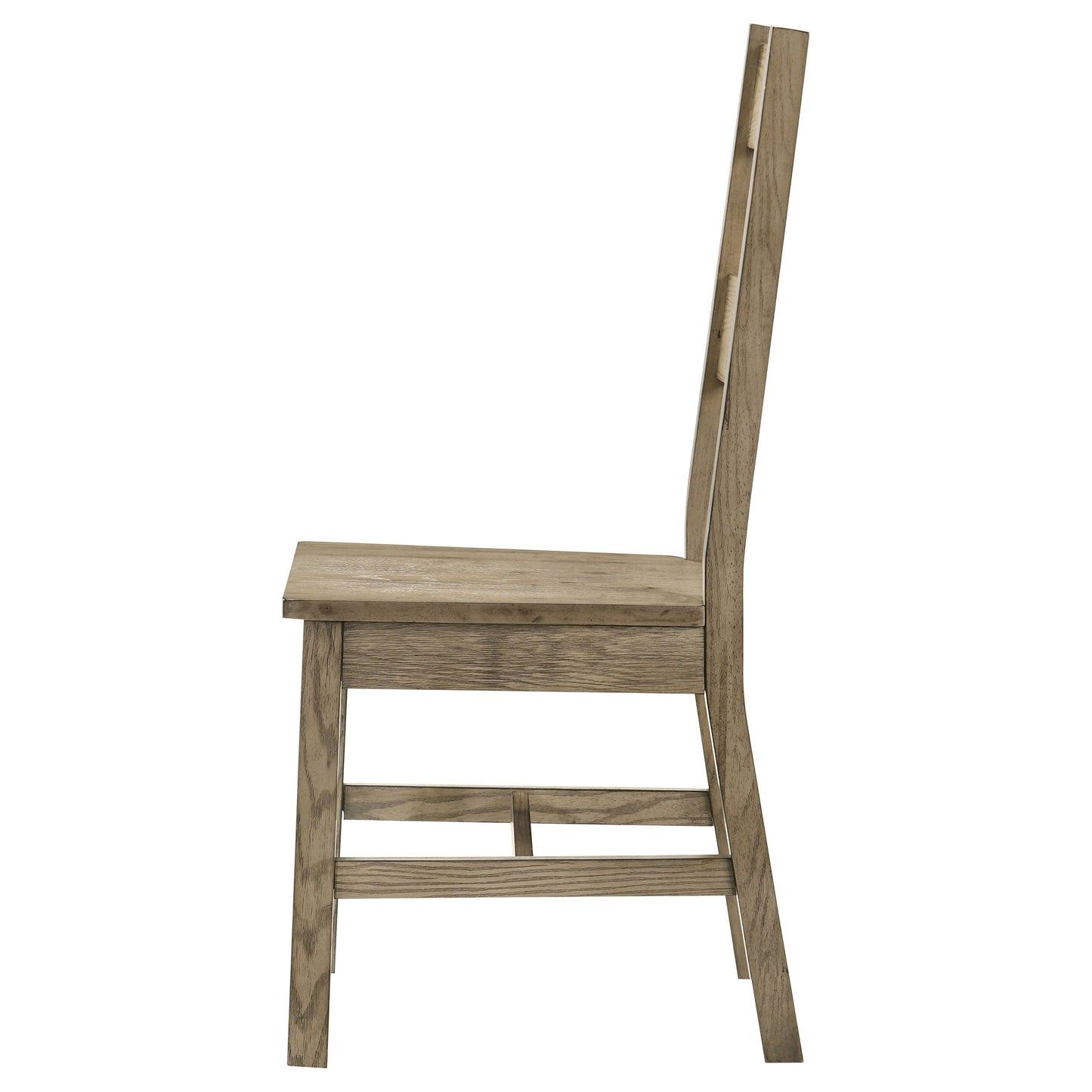 Chaises de salle à manger en bois massif Cardova, chêne vigne (lot de 2)