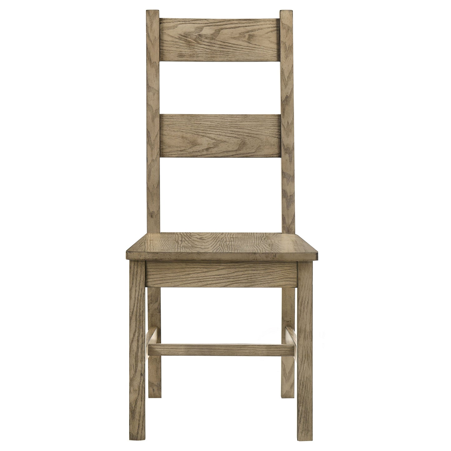Chaises de salle à manger en bois massif Cardova, chêne vigne (lot de 2)