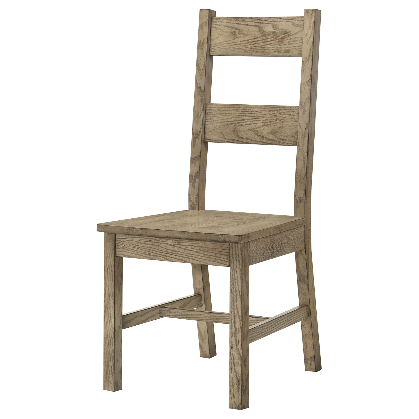 Chaises de salle à manger en bois massif Cardova, chêne vigne (lot de 2)