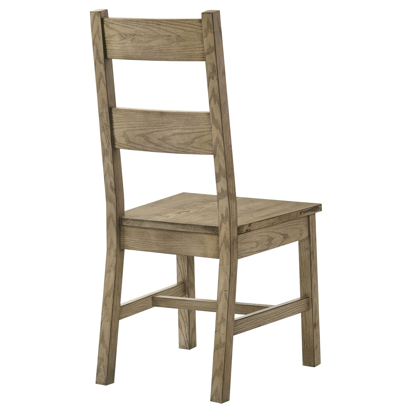 Chaises de salle à manger en bois massif Cardova, chêne vigne (lot de 2)