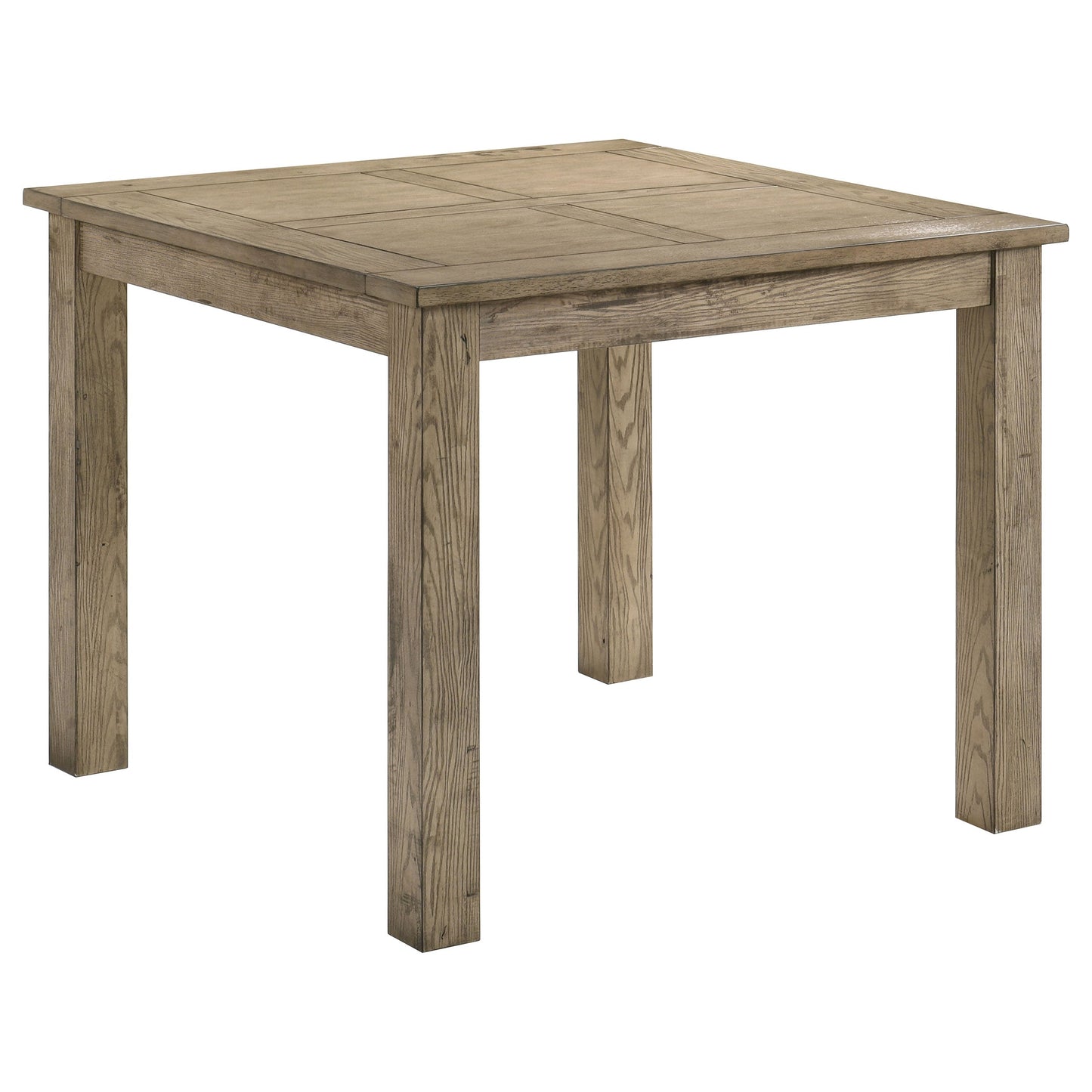Ensemble de table à manger 5 pièces Cardova, hauteur comptoir, chêne vigne