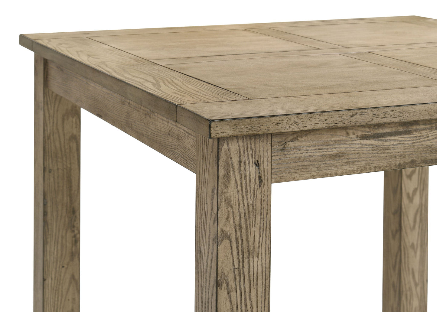 Ensemble de table à manger 5 pièces Cardova, hauteur comptoir, chêne vigne