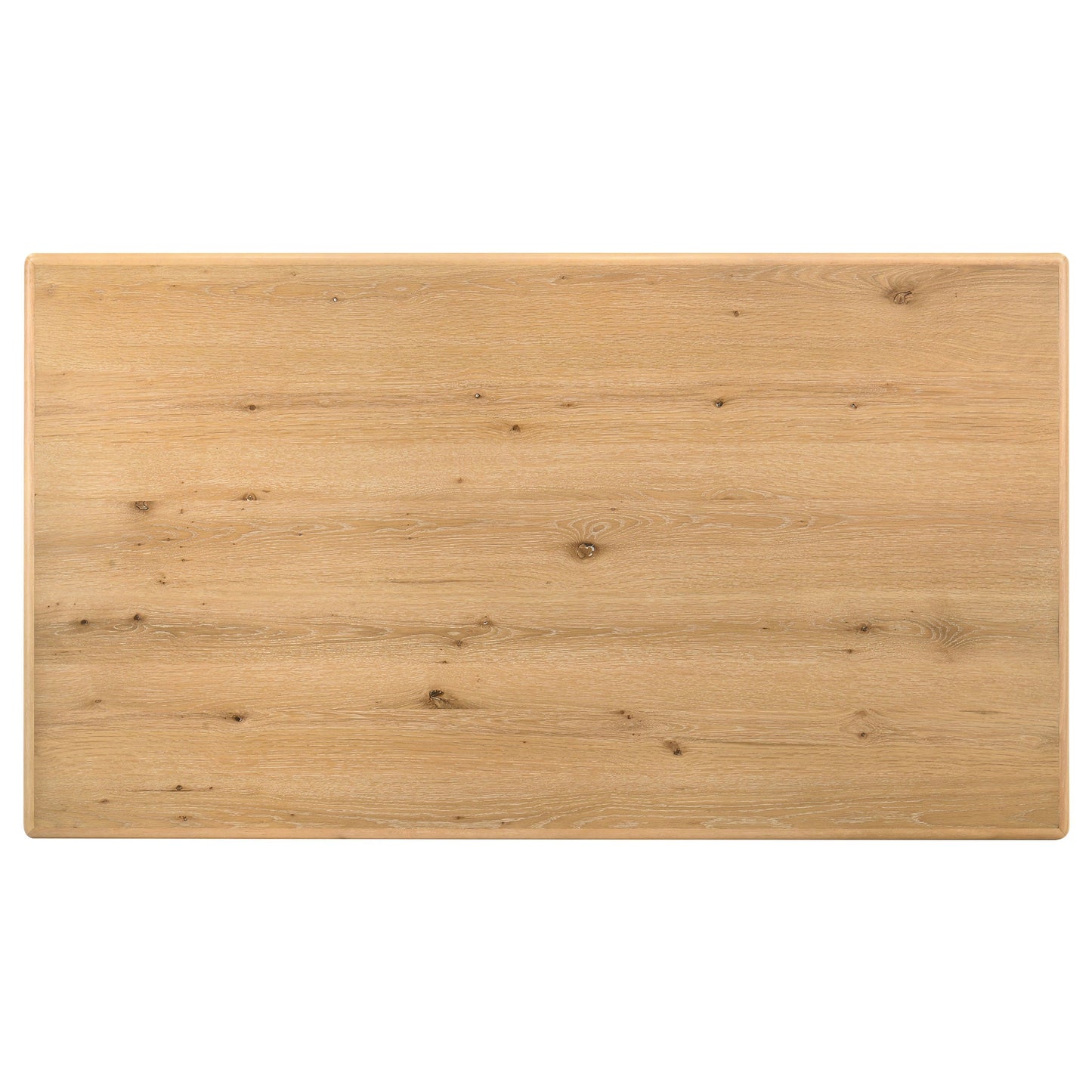 Table de salle à manger rectangulaire Duncan 71 pouces en bois de chêne délavé