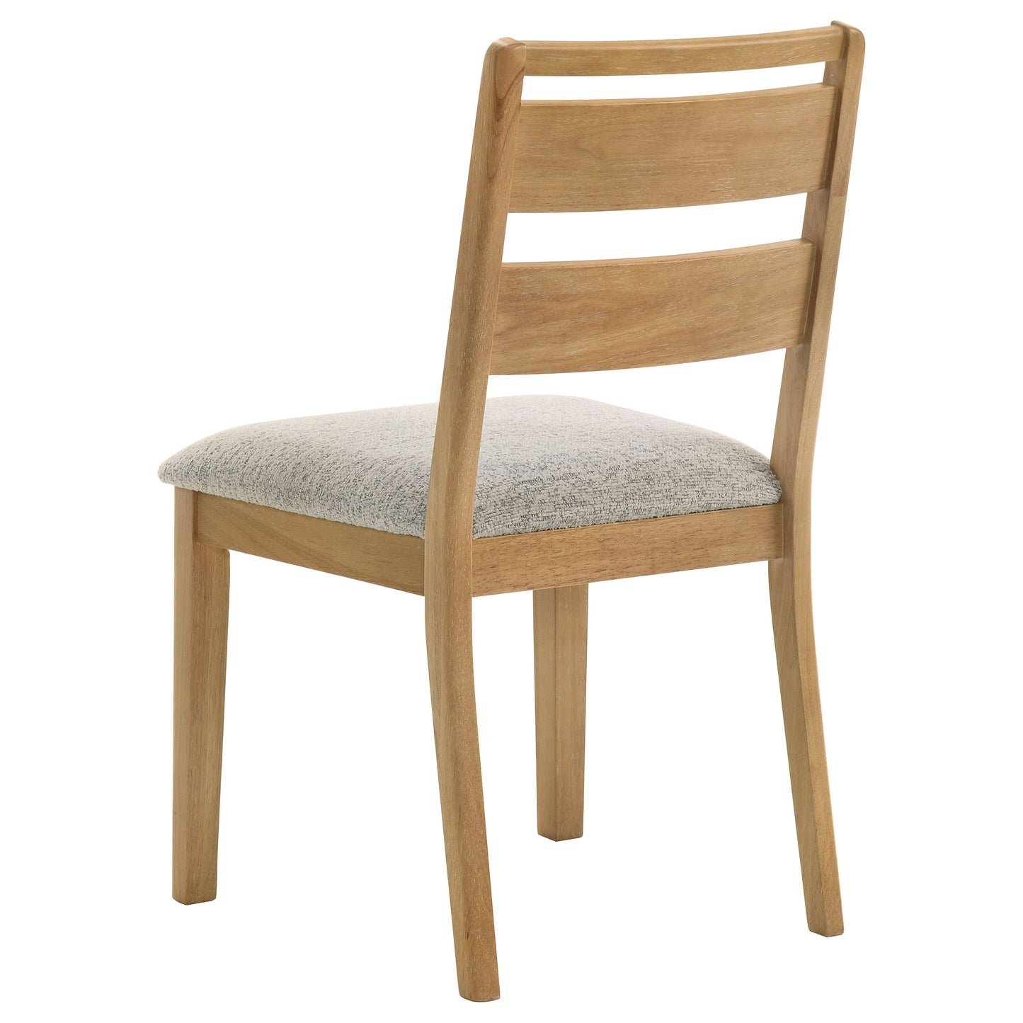 Chaise de salle à manger Duncan à dossier échelle en chêne délavé (lot de 2)