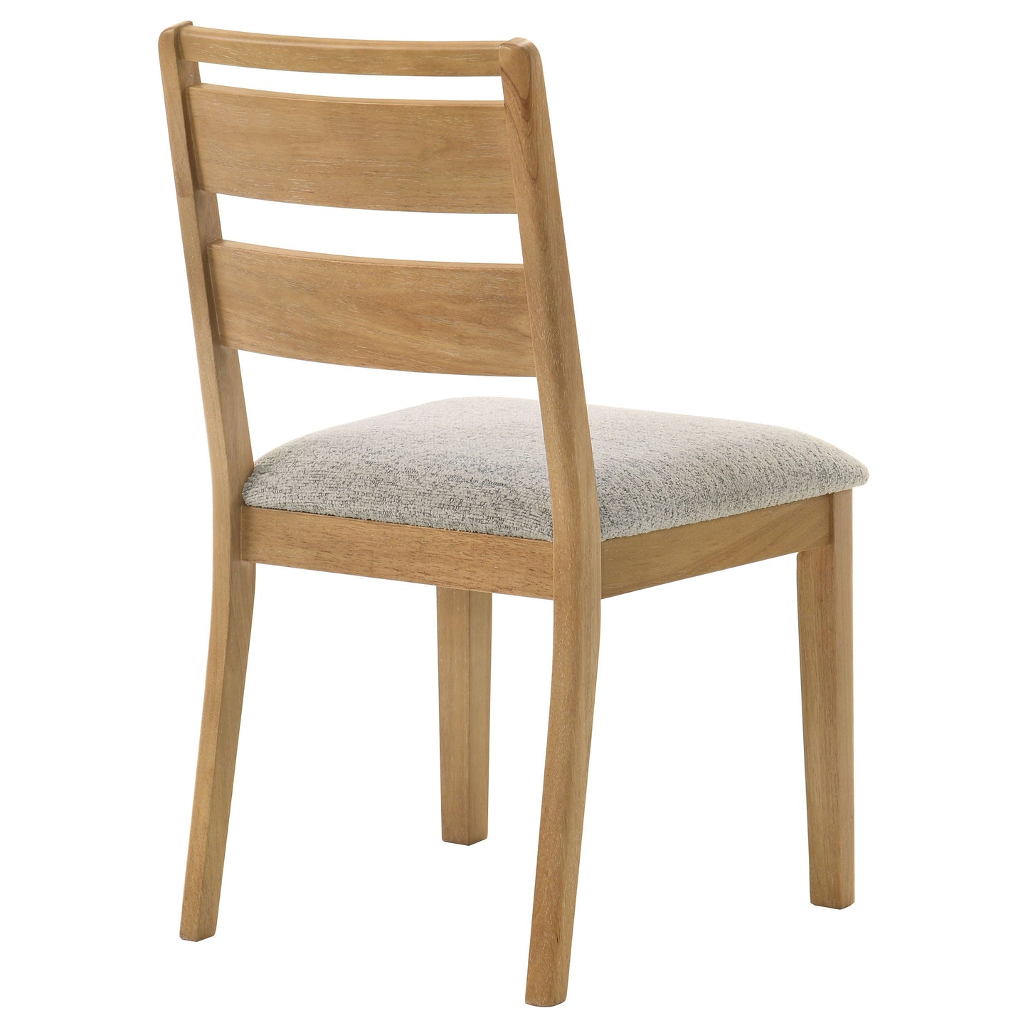 Chaise de salle à manger Duncan à dossier échelle en chêne délavé (lot de 2)