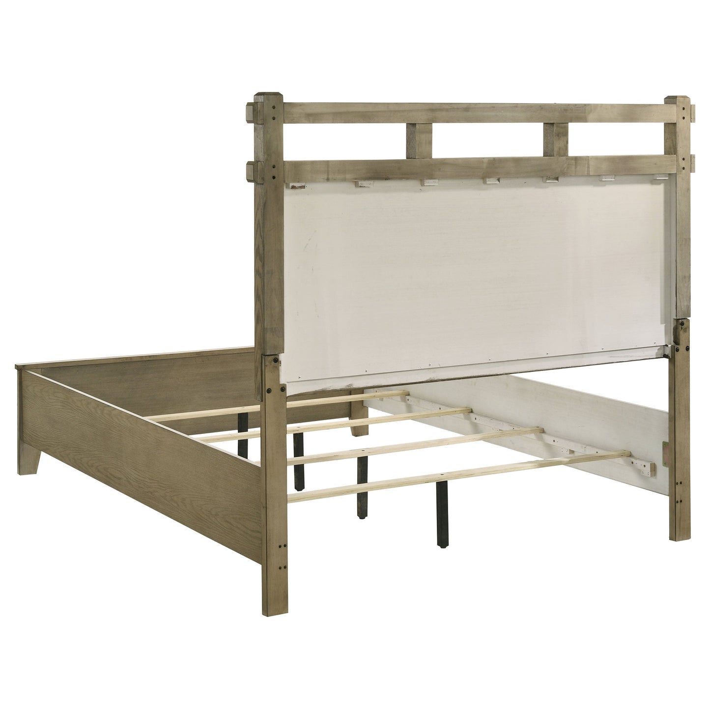 Ensemble de chambre à coucher 5 pièces Hazlewood avec lit Queen Size, chêne de vignoble