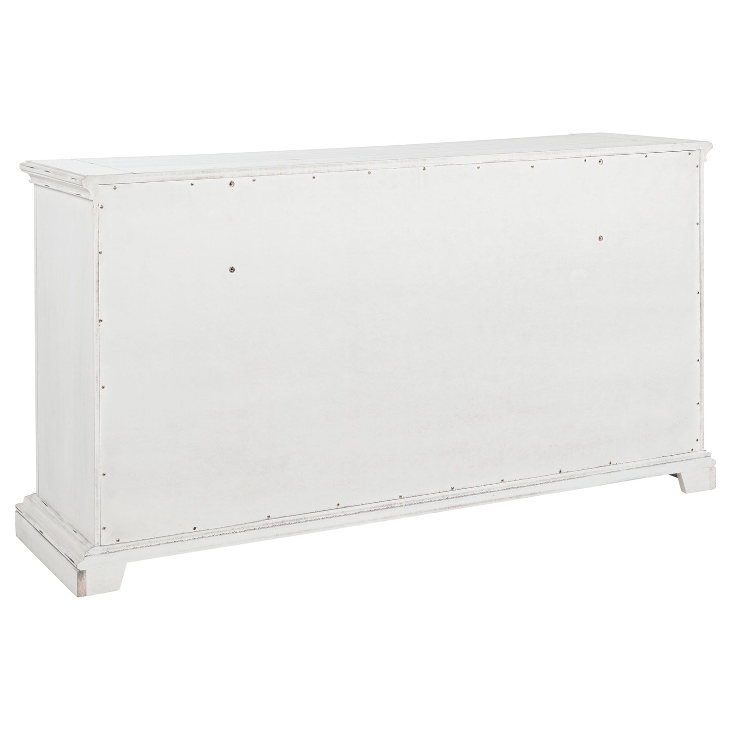 Ensemble de chambre à coucher McKinney 5 pièces avec lit king size Eastern, blanc vintage