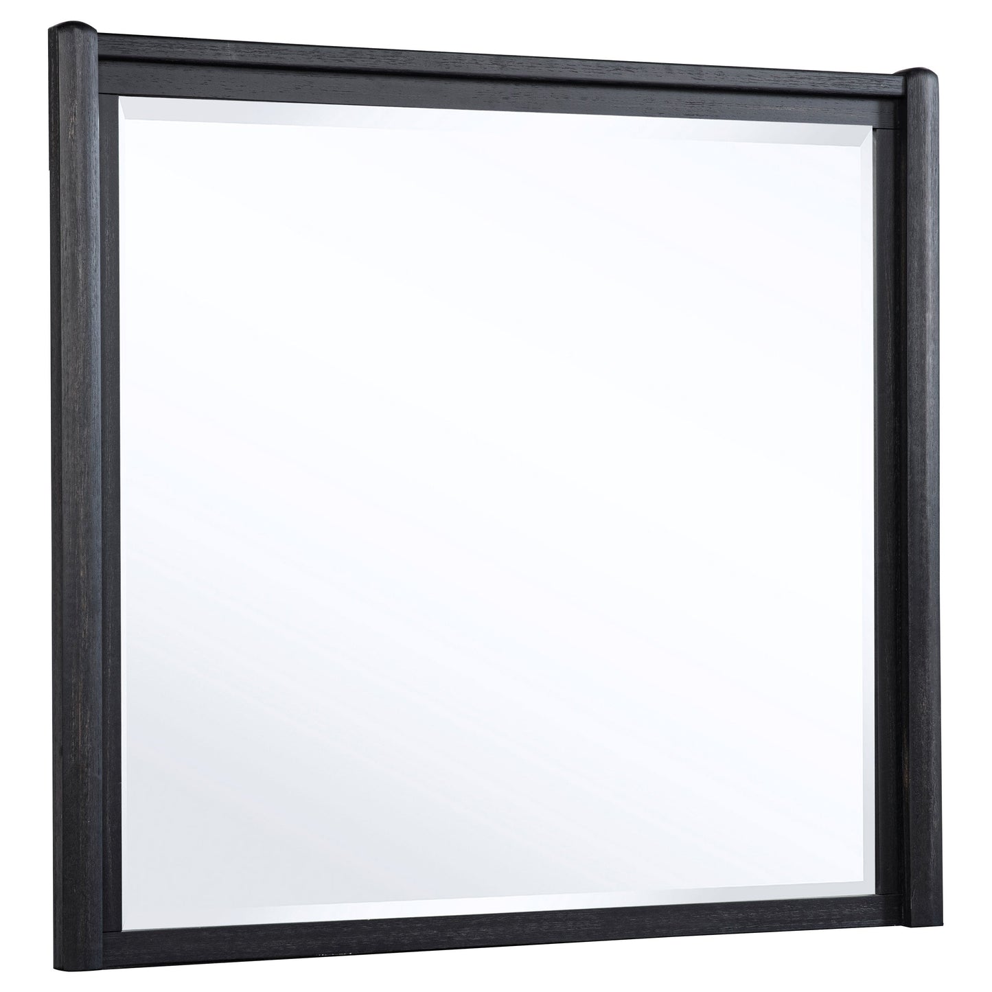 Miroir de commode Leandro noir bruni
