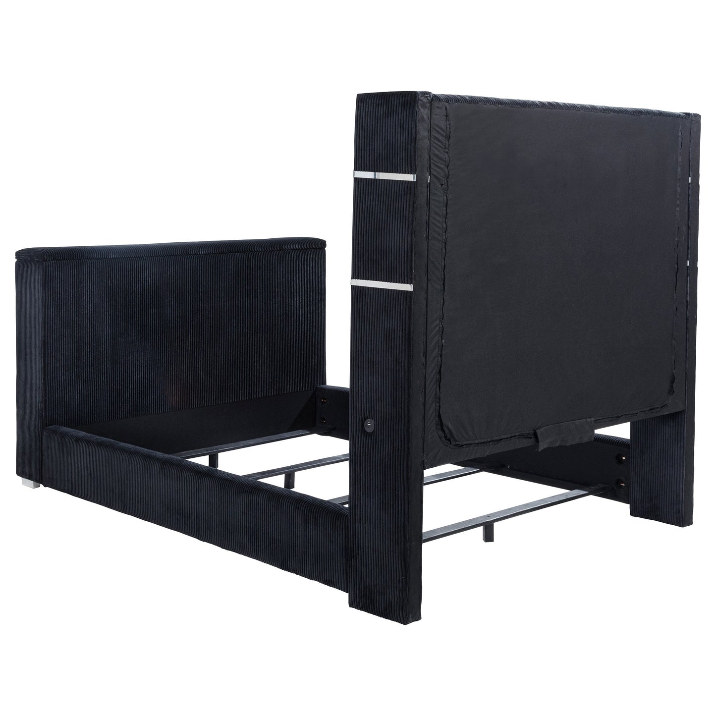 Lit TV à oreilles Tisdall Queen Flame Visualizer noir