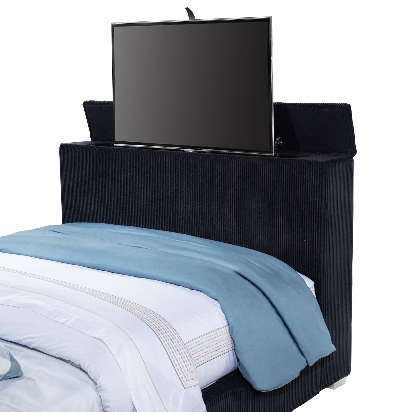 Lit TV à oreilles Tisdall Queen Flame Visualizer noir
