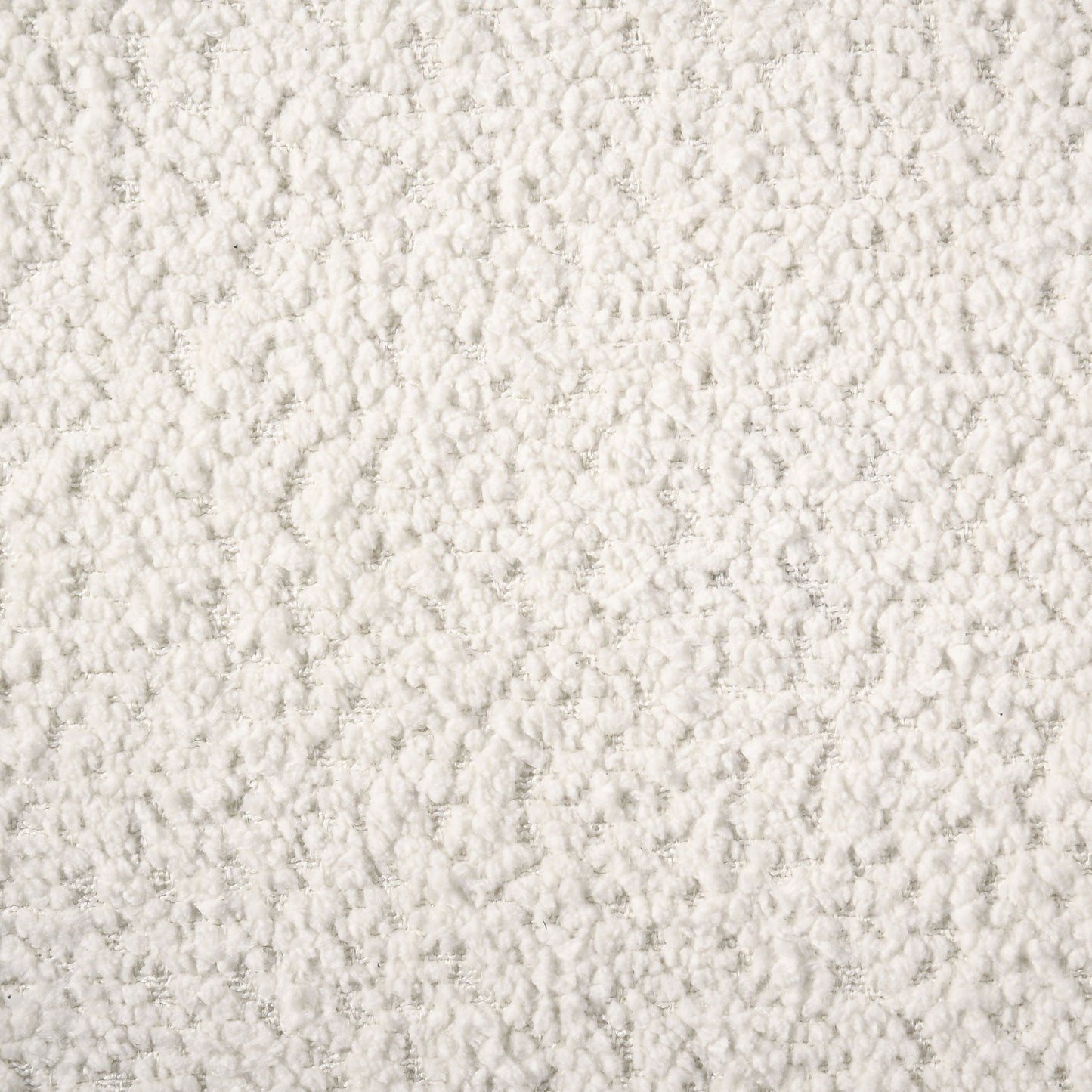 Canapé à accoudoirs ronds rembourré en tissu Dorset blanc
