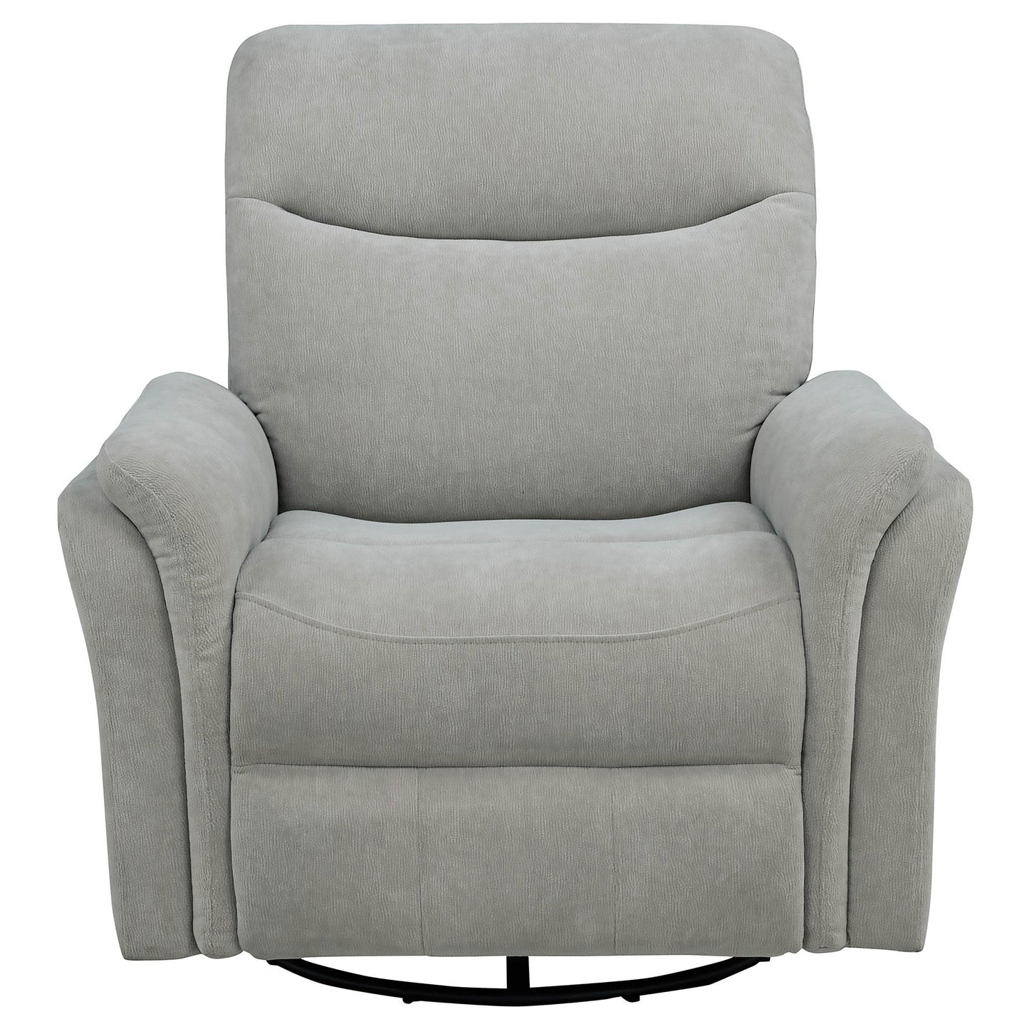 Fauteuil inclinable pivotant électrique rembourré Adler Ivoire