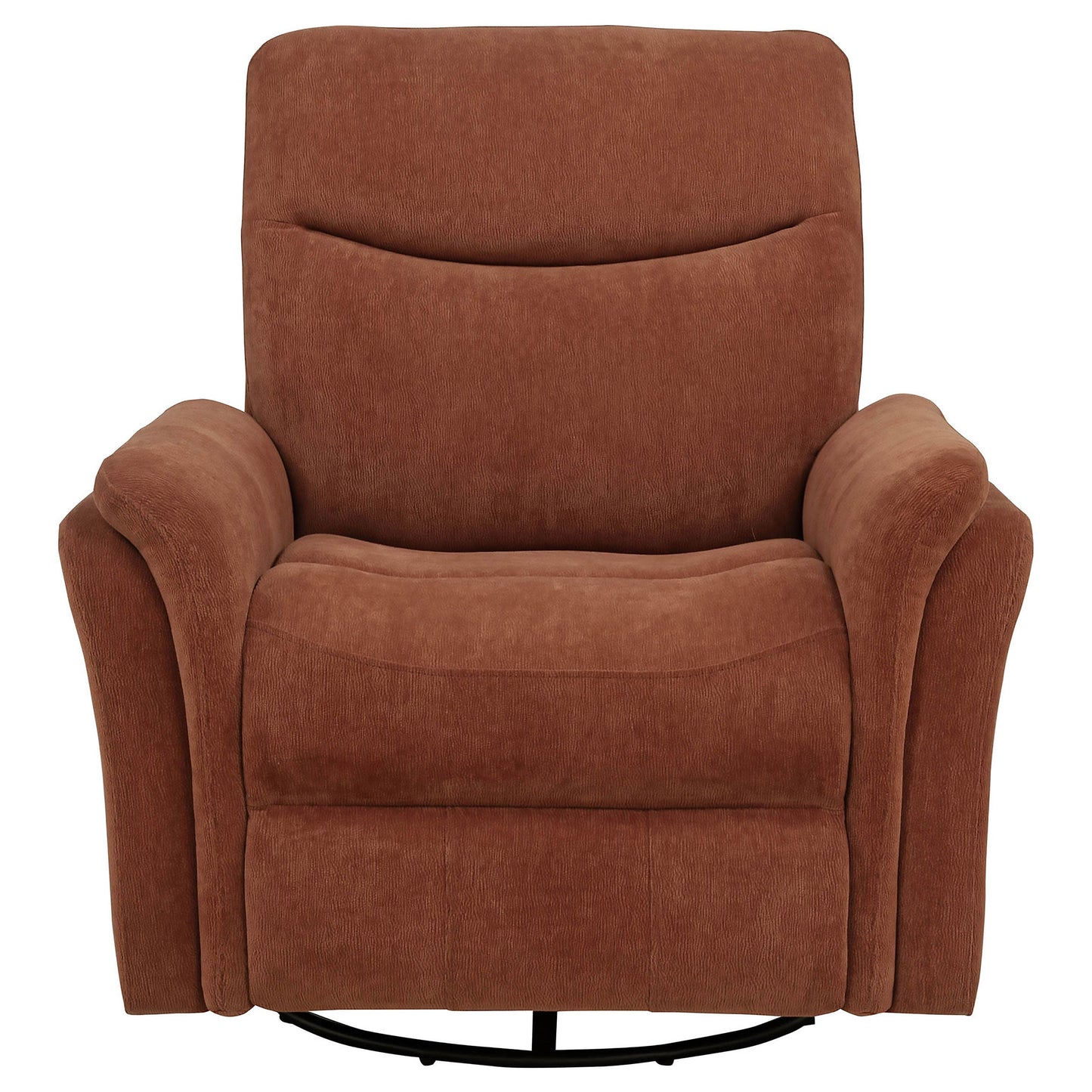 Fauteuil inclinable pivotant électrique rembourré Adler rouille