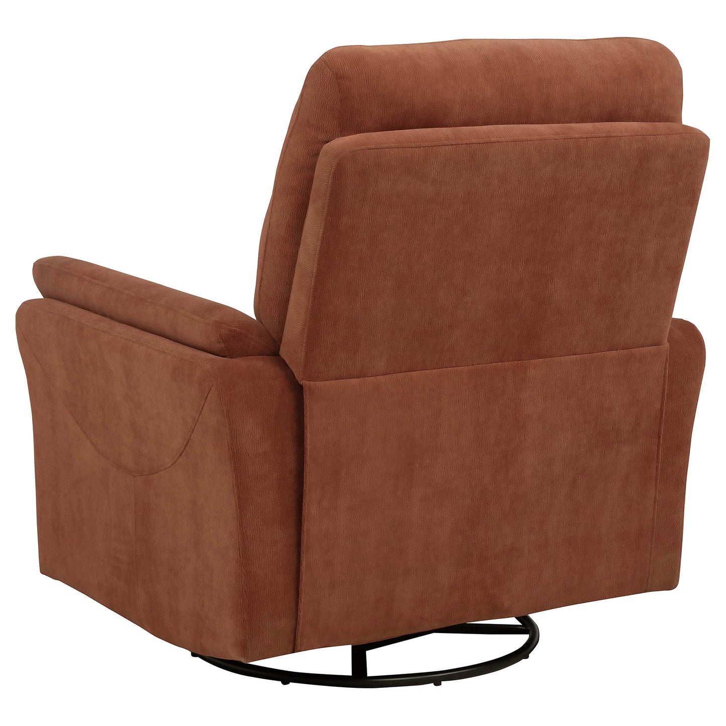Fauteuil inclinable pivotant électrique rembourré Adler rouille