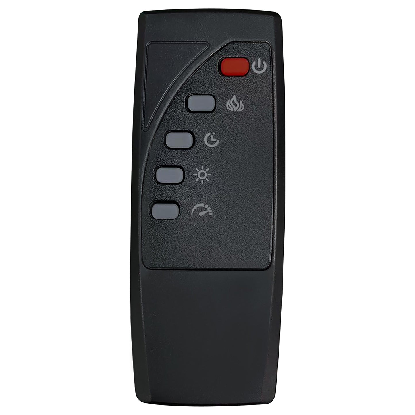 Meuble TV Havering 71 pouces avec cheminée et console multimédia en pin foncé