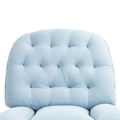 Ensemble de 2 fauteuils de canapé inclinables pivotants à 360 degrés et réglables