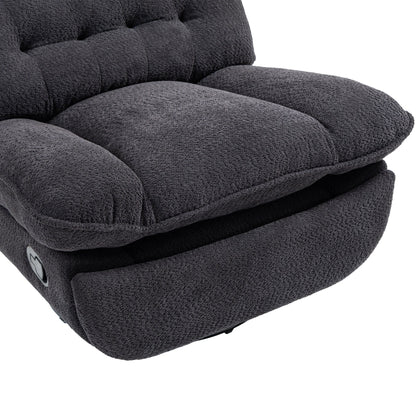 Ensemble de 2 fauteuils de canapé inclinables pivotants à 360 degrés et réglables