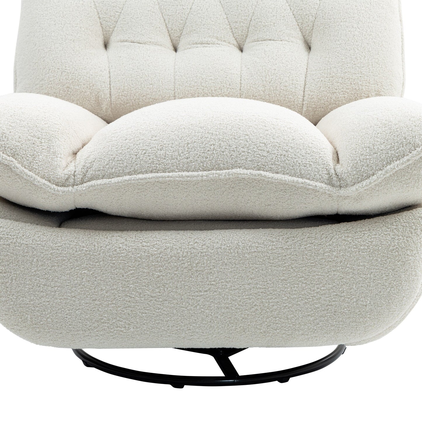 Ensemble de 2 fauteuils de canapé inclinables pivotants à 360 degrés et réglables