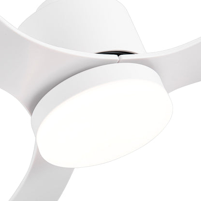 Ventilateur de plafond à DEL de 52 pouces avec télécommande (3 pales)