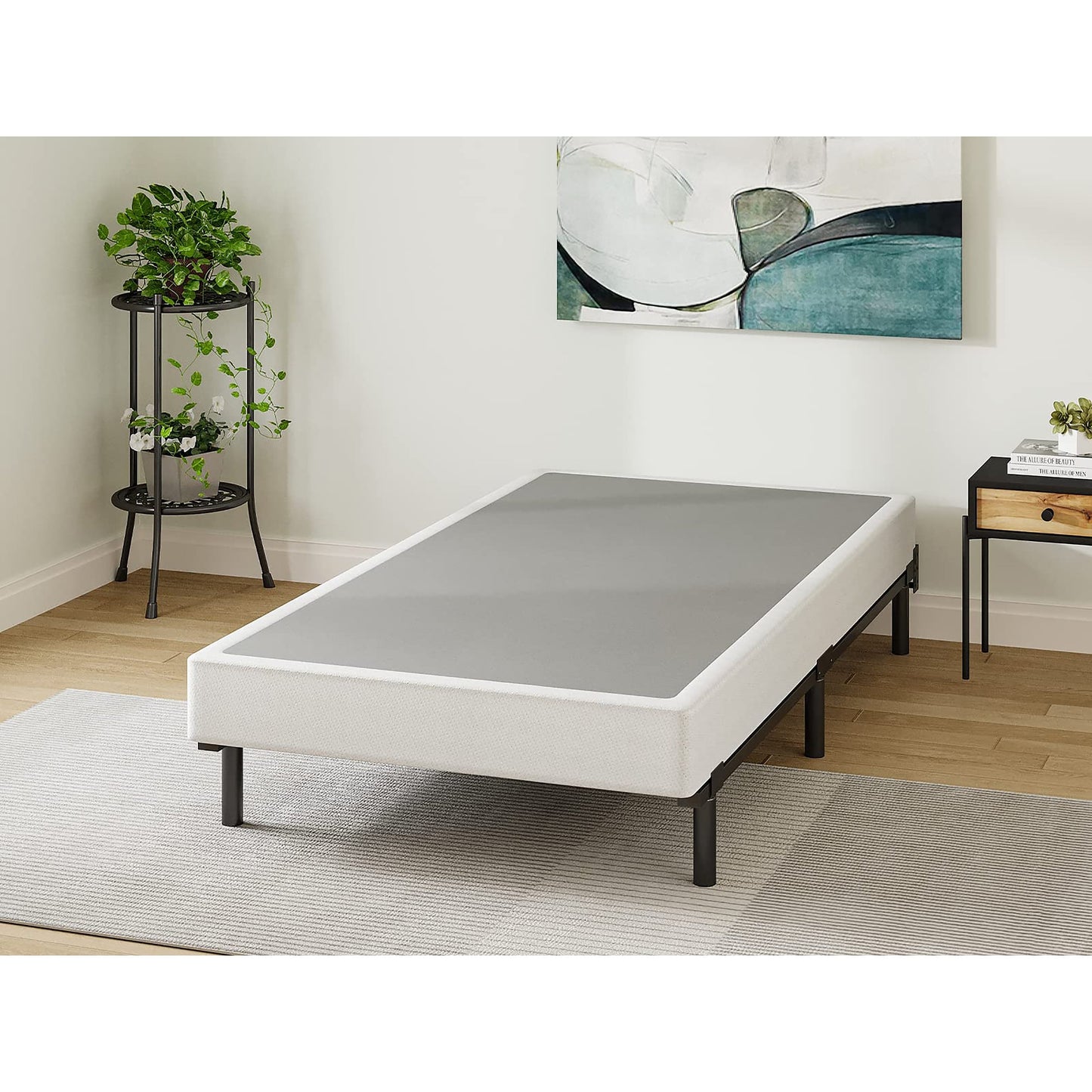 Sommier métallique FSCHOS de 7 pouces, sommier de base, sans pieds
