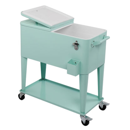 Refroidisseur à vaporisateur en fer 80QT avec étagère