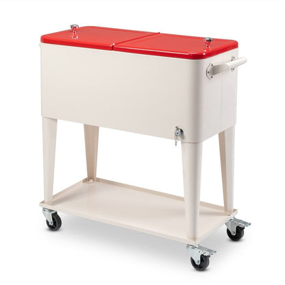 Refroidisseur à vaporisateur en fer 80QT avec étagère
